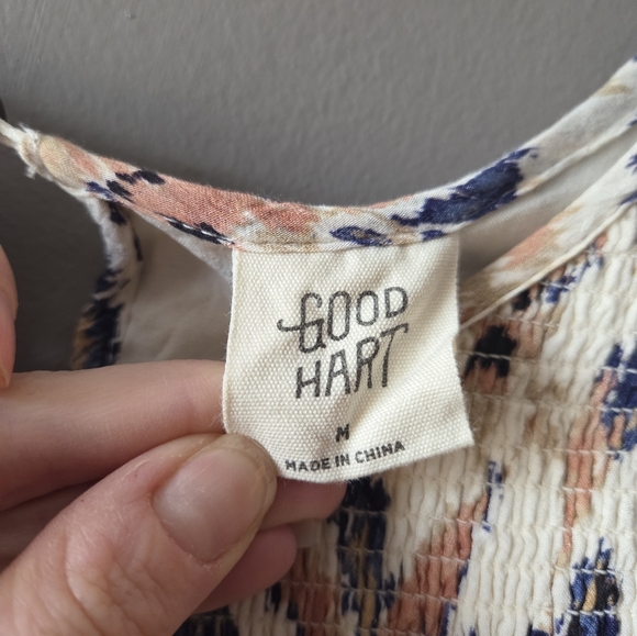 Matilda Jane Good Hart Perennial Florals Ruffled Dress Womens Size Medium - Picture 6 of 7